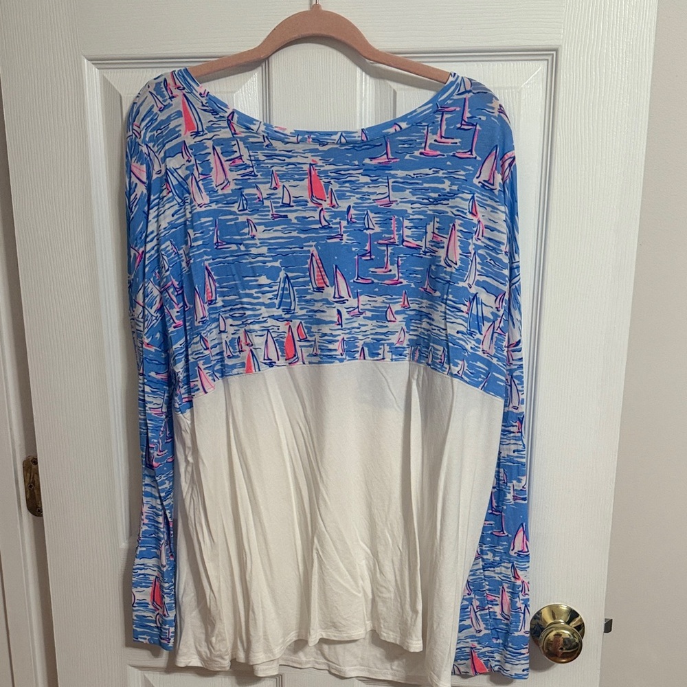 Lilly Pulitzer long sleeve top XXL